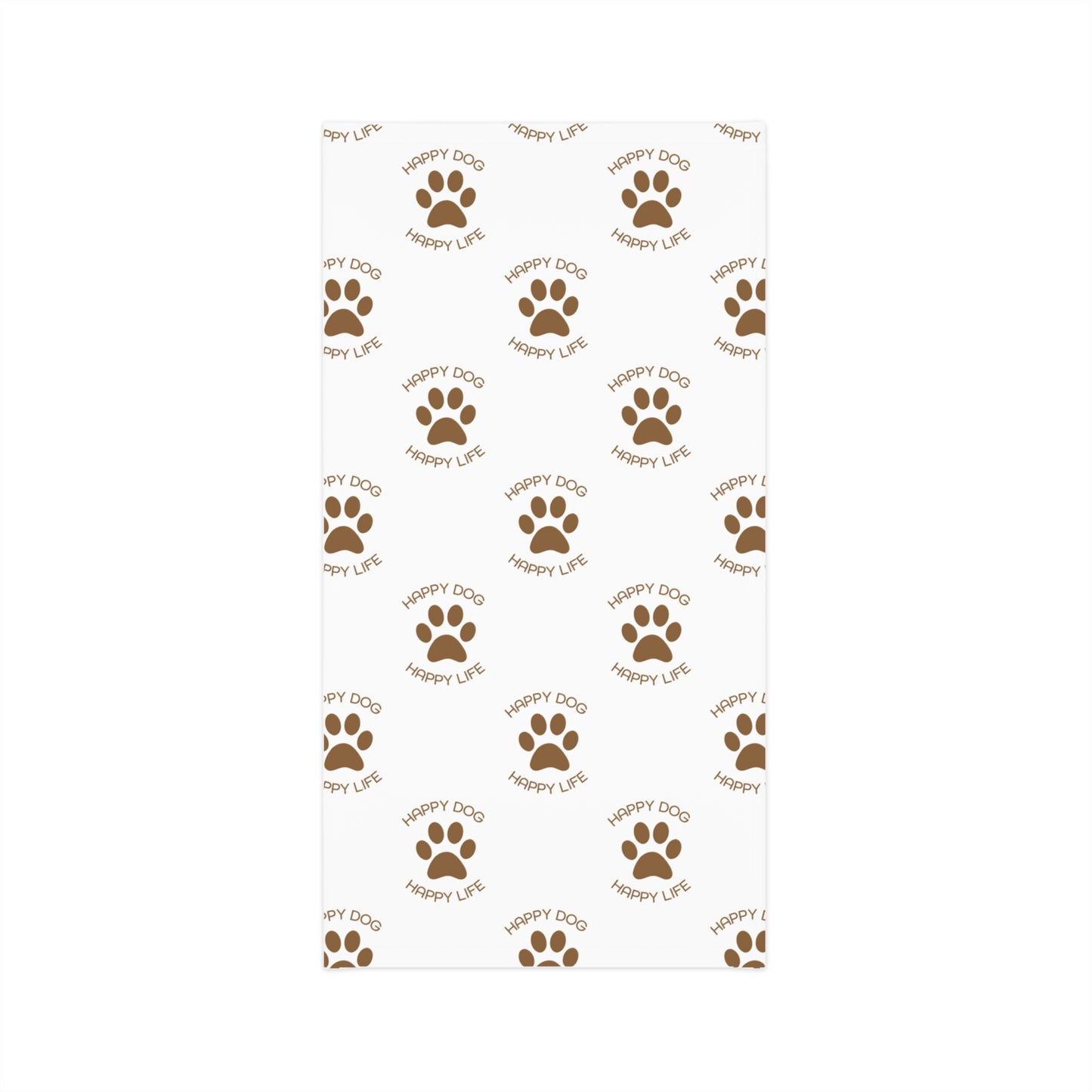 Dog Addict Paw Print Neck Gaiter — Midweight Face & Neck Covering