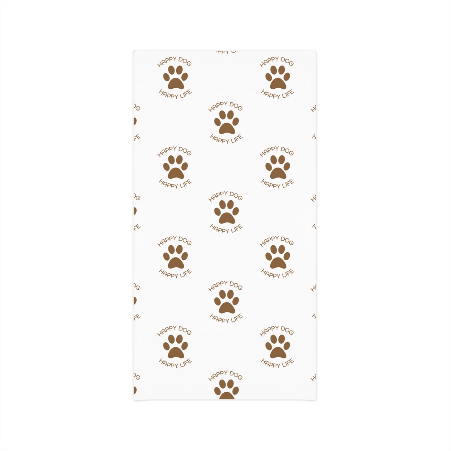 Dog Addict Paw Print Neck Gaiter — Midweight Face & Neck Covering