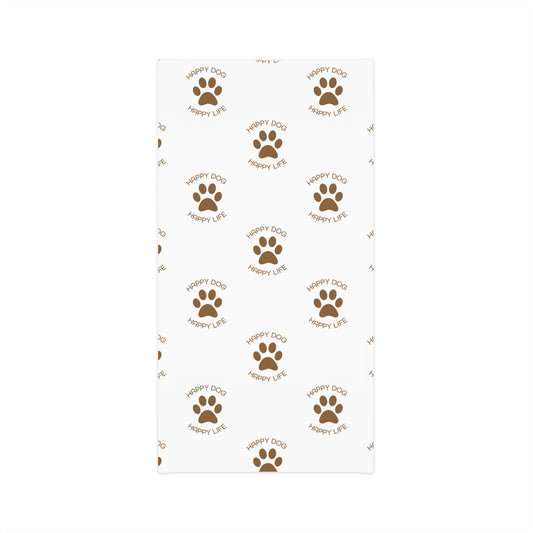 Dog Addict Paw Print Neck Gaiter — Midweight Face & Neck Covering