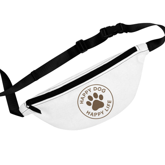 Happy Dog Paw Fanny Pack — Pet Lover Waist Bag